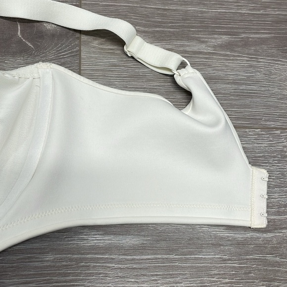 Lilyette By Maidenform 0434 Enchantment Lace Minimizer Underwire Bra Ivory 42G - Picture 15 of 16